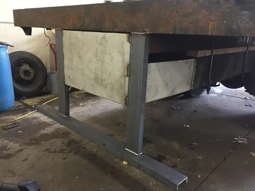 ICC bumper frame ready to be fitted