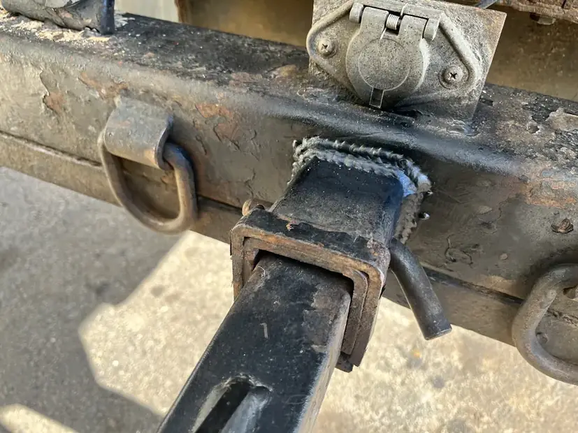 Coupler assembly repaired outside the shop
