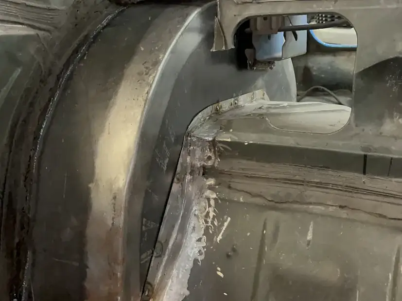 Cowl section rebuilt