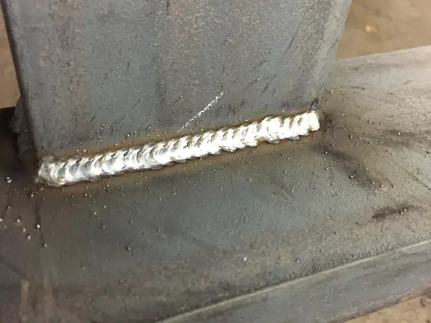 ICC bumper repaired and welded